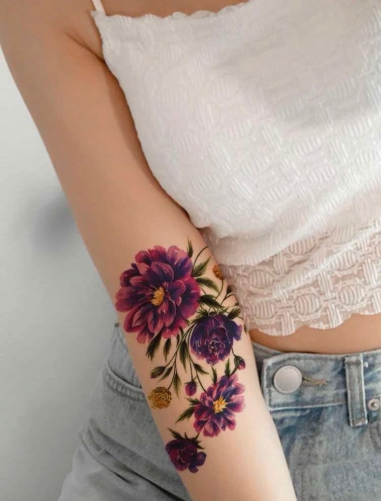 31 Floral Tattoo Designs That Are Both Pretty and Meaningful  See Photos   Allure