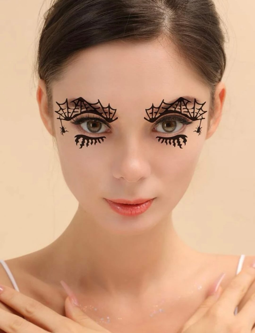 Witchy Woman Costume Makeup Halloween Temporary Tattoos Etsy