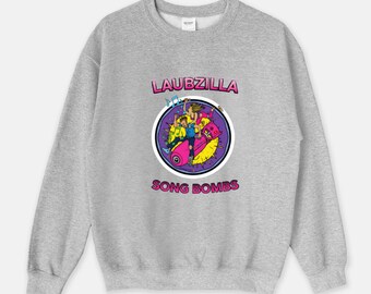 LAUBZILLA SONG BOMBS Sweatshirt- Pink