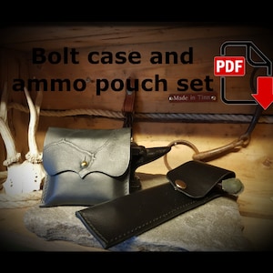 Pdf pattern bolt case and ammo pouch bundle