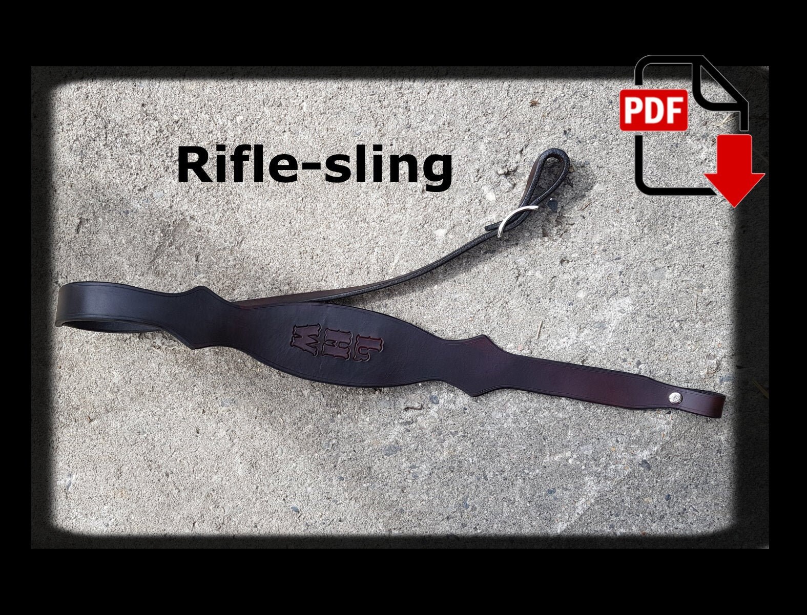 Pdf Pattern for Gun Sling - Etsy