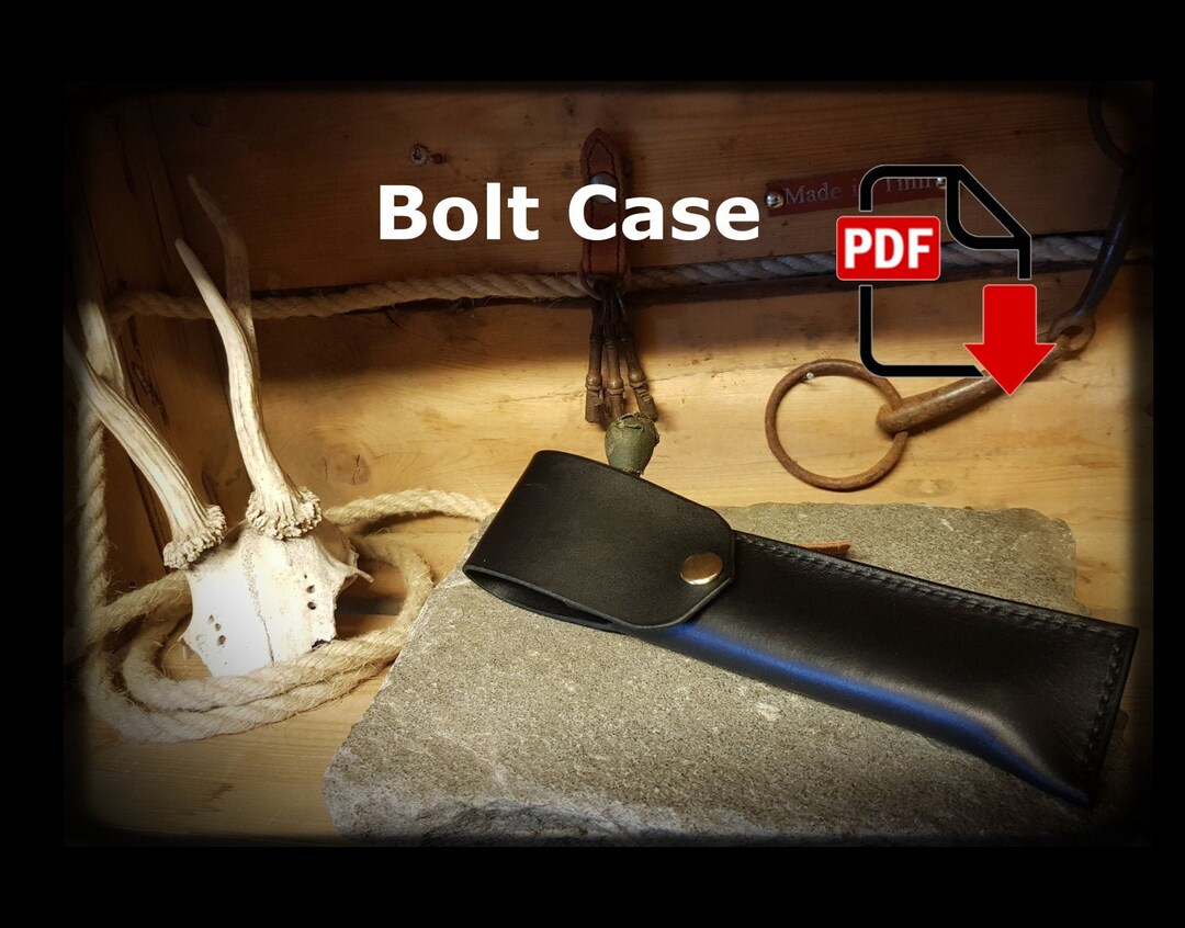 PDF Pattern for Rifle Bolt Case Etsy UK