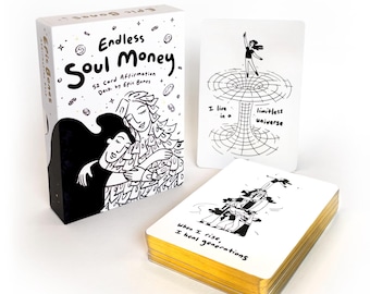 Endless Soul Money Affirmation Cards Abundance Oracle Deck