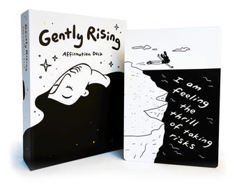 Gently Rising Manifestation Affirmation Oracle Cards