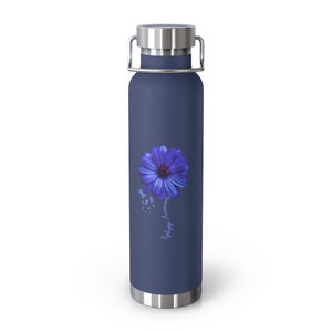 Epilepsy Awareness Gift, Epilepsy Gifts, Epilepsy Support, Epilepsy Warrior, Blue Ribbon,  Epilepsy Awareness, Bootle, Travel Mug