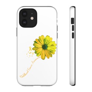 Child Cancer Awareness Gift, Family Support Yellow Ribbon,Childhood Cancer Tough Cases