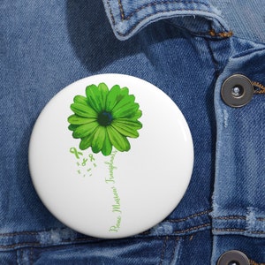BMT Custom Pin Buttons, Bone Marrow Transplant, BMT Pin, Cancer Pin, Transplant Ribbon Pin