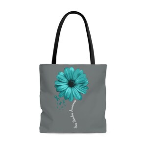 Stress Disorders, Stress Disorders Awareness, Stress Support, Stress Awareness, Stress Ribbon, AOP Tote Bag