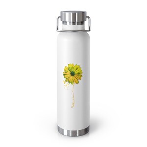 Children Cancer Awareness, Childhood Cancer Awareness Month, Family Support Gift 22oz Vacuum Insulated Bottle