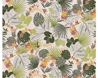 Tafelzeil tafelkleed 140cm - COLIBRI Groen (rond/ovaal/rechthoekig)