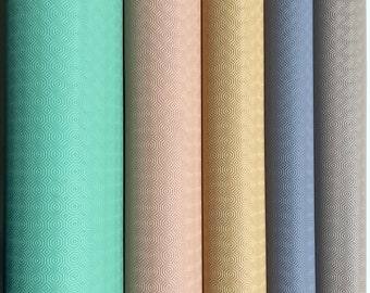 Sous nappe PVC effet bulgomme - couleurs assorties (ronde/ovale/rectangulaire)