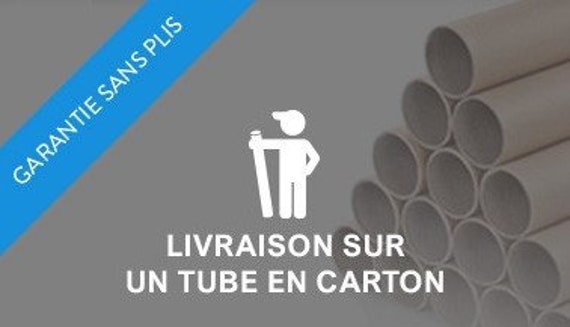 Protège Table sous Nappe PVC Gris – Ronde 138 cm - Roulé sur Tube en Carton  (sans Plis)