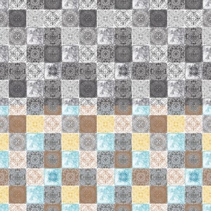 Oilcloth tablecloth 140cm - CADIX (round/oval/rectangular)