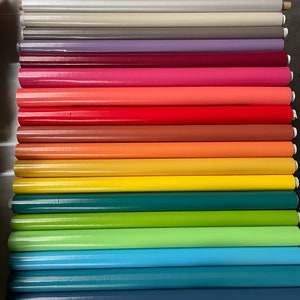 Hule liso lacado 140cm varios colores disponibles imagen 1