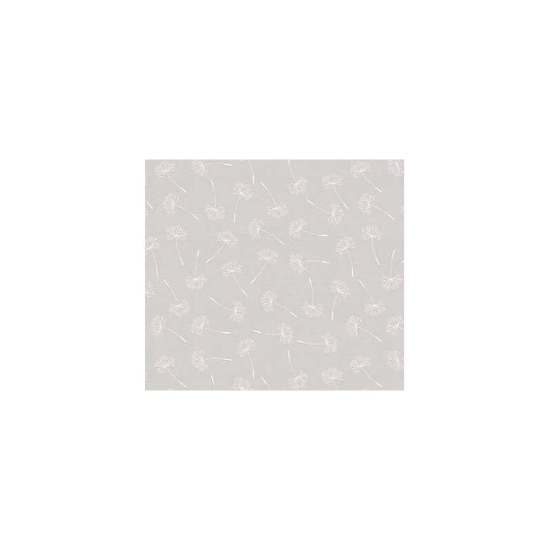 Toile Cirée 178cm de Large Gris Nacré