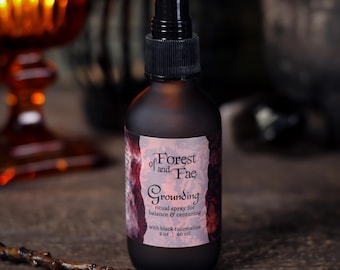 Spray ritual de conexión a tierra para el equilibrio y la concentración. Agua de Florida, spray de salvia, manifestación, spray para el altar, trabajo ritual, brujería, spray de protección.