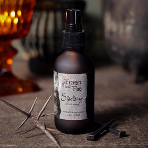 Shielding Ritual Spray | Florida Water for Protection & Manifestation with Black Tourmaline.