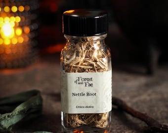 Radice di ortica / Erba magica per la resilienza, la forza, il coraggio e i limiti / Erba officinale rituale / Offerta per l'altare