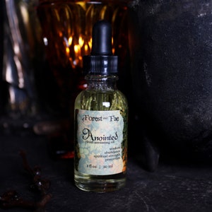 Ritual Anointing Oil | Altar Oil | Manifesting | Intention Oil | Candle Dressing Oil | Witchcraft | Pagan | Spellcrafting | Protection Oil