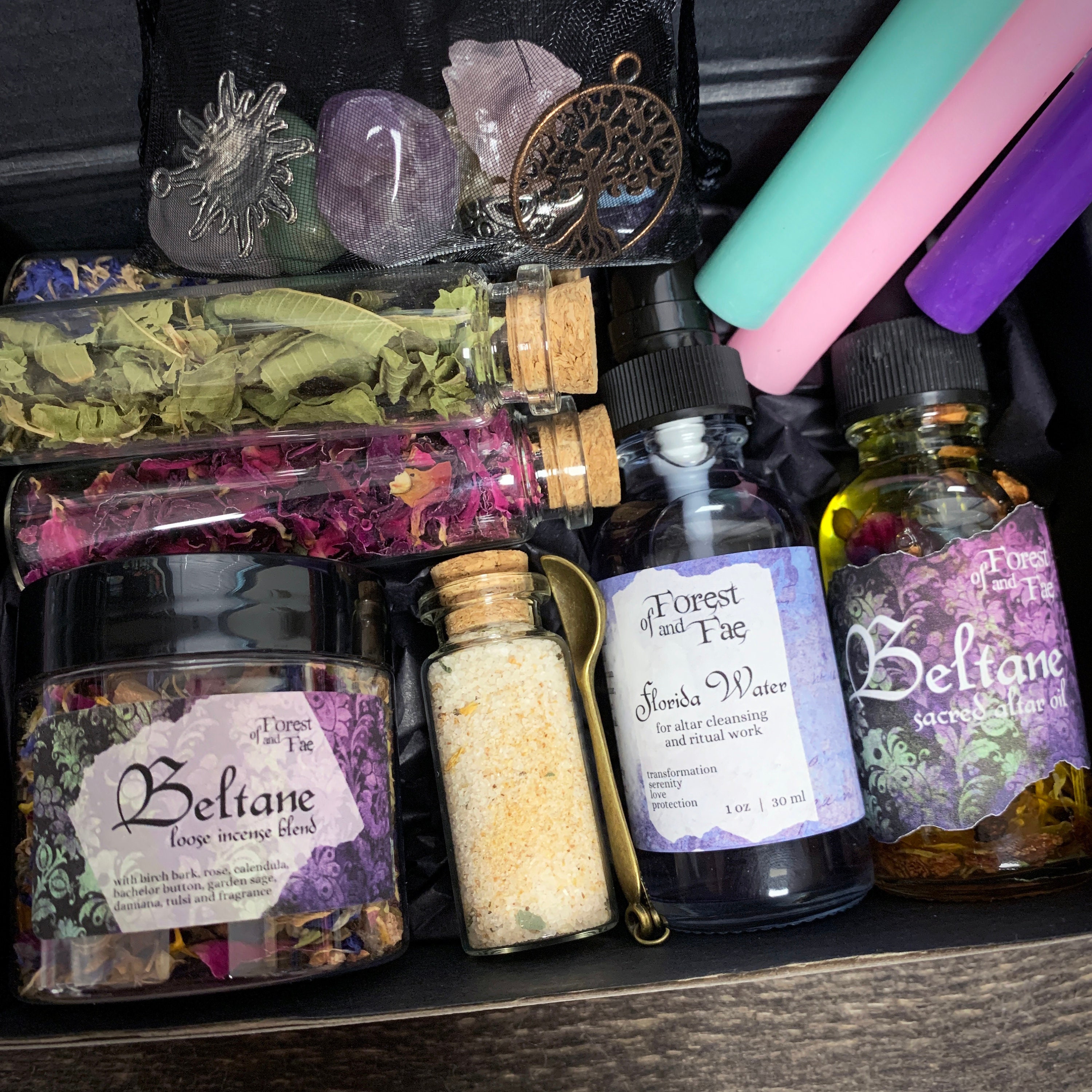 Beltane Altar Ritual Box Bealtaine Altar Box Beltane Gift Etsy Canada