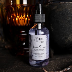 Botanical Florida Water | Herb Infused | Transformation & Serenity | Spell Work | Ritual Craft | Witchcraft | Dark Cottagecore Witch Herbs