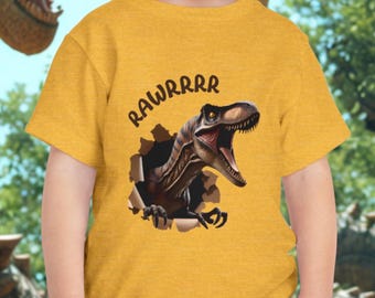 Cartoondinosaurus PNG – kinder T-shirtontwerp (digitale download)
