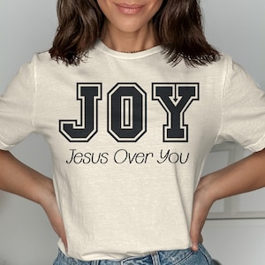 JOY Jesus Over You PNG Design: Christian Shirt Graphic (Digital Download)