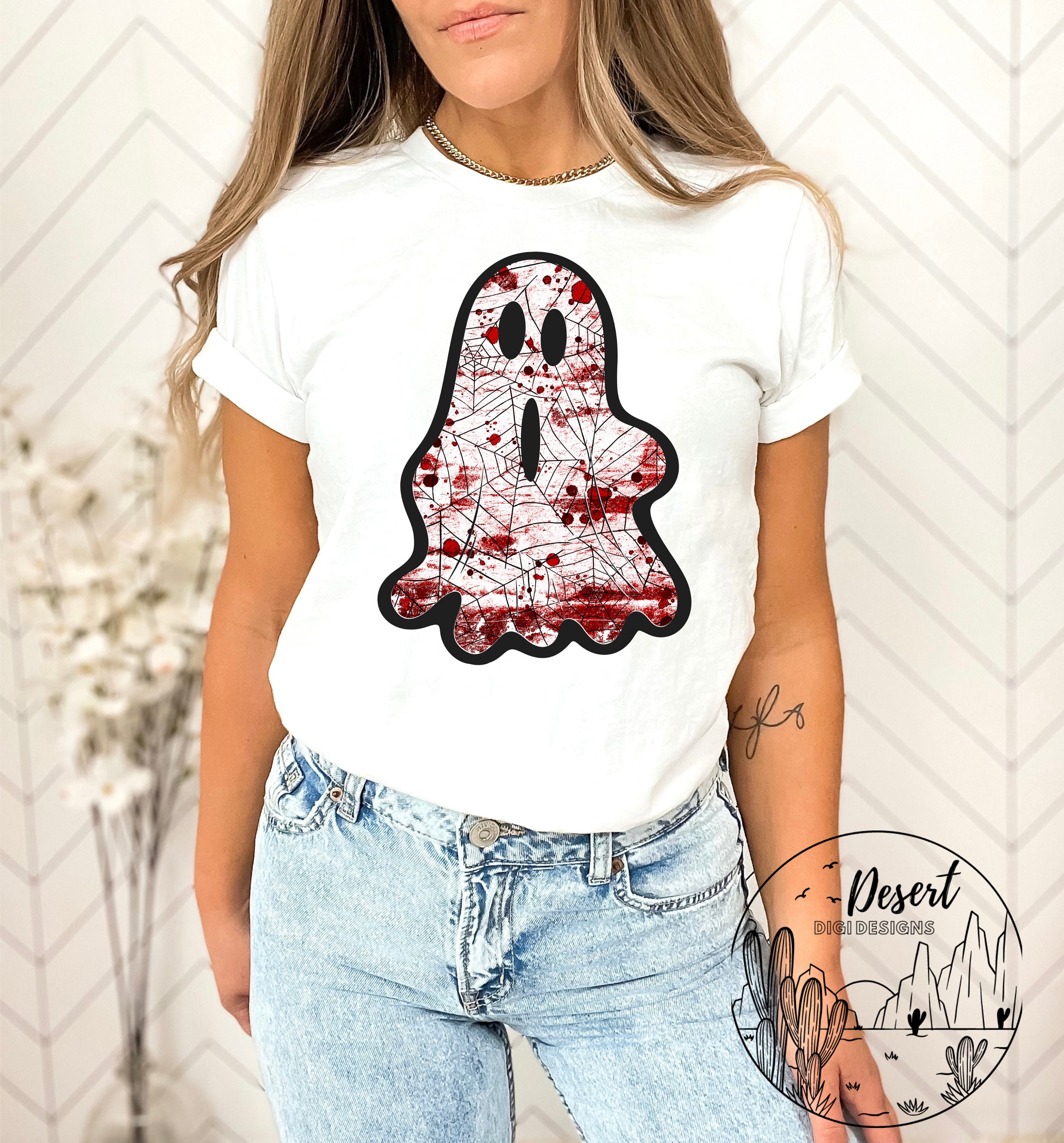 L.V. Halloween Ghost- Sublimation Transfer – Classy Crafts