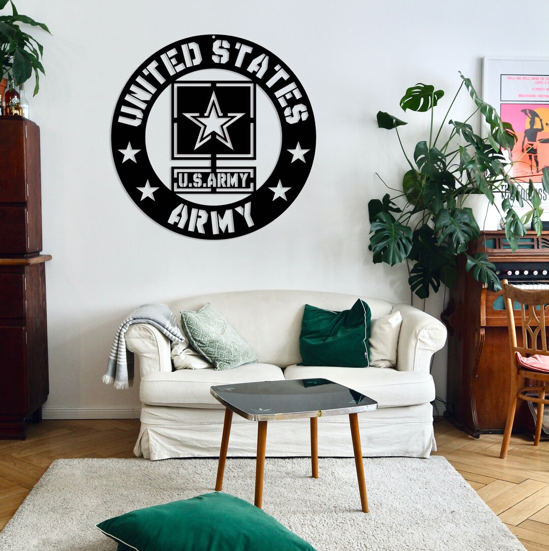US Army Metal Wall Art - Etsy
