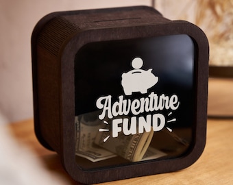 Wood coin bank, Money bank box, Custom wood money box, Wooden money bank, Custom kids piggy bank, Personalized piggy bank, Unique piggy bank