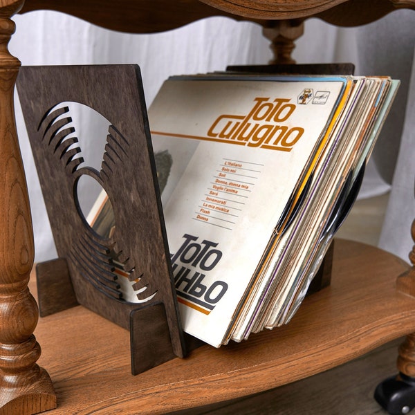 Schallplattenständer, Vinyl Lagerung Flip Rack Display, Schallplatten Lagerung Rahmen, LP Lagerung, Vinyl Schallplatten Display, Album Lagerung Display