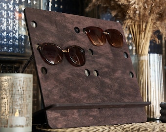 Sunglasses Storage Display, Wood Sunglasses Stand, Sunglass Organizer, Reading glasses Organizer, Sunglasses holder, Glasses holder stand