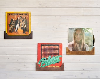Muur vinyl album opbergdisplay, vinyl recordhouder, vinyl collectie displayframe, platenstandaard, vinylplaten wandplank, lp-opslag