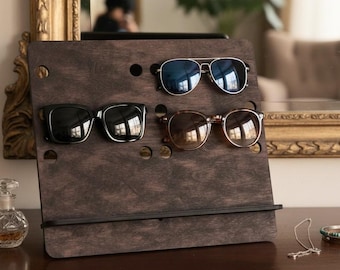 Sunglasses Holder, Eyeglass Stand, Sunglasses Display, Reading Glasses Storage Rack, Desk Glasses Stand