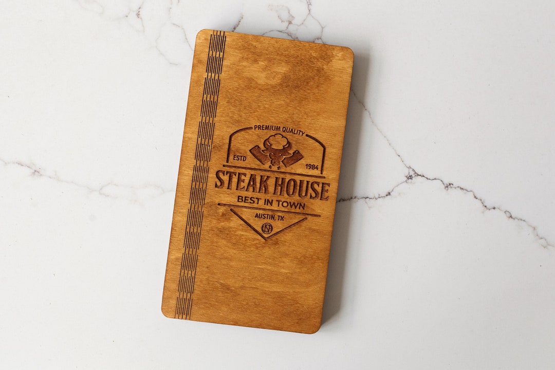 Restaurant Check Presenter, Wooden Check Box, Check Holder, Guest Check