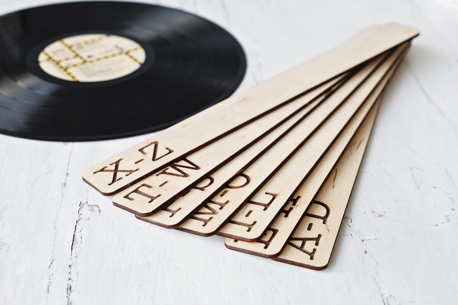 Vinyl Record Divider Record Dividers Handmade Vinyl Record Etsy