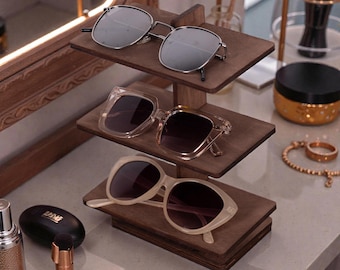 Expositor de gafas de sol, organizador de gafas de sol, soporte para gafas