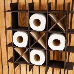 swissmiss  XOX Toilet Paper Holder Shelf