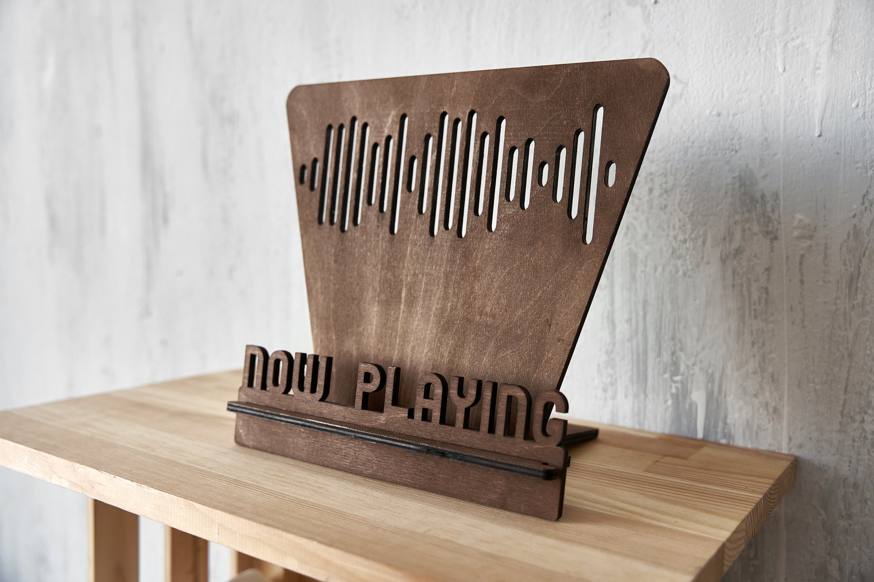 Now Spinning - Tabletop Vinyl Record Holder - Bold MFG & Supply