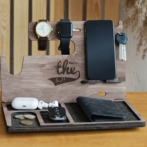 Personalized Mens birthday gift,birthday gift,gift for him,gift for men,gift for husband,gift for dad,birthday gifts,docking station