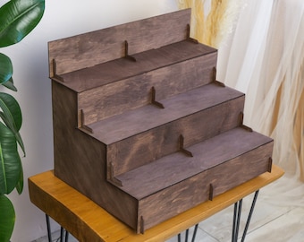 Romadedi Bandeja Rectangular Decorativa De Madera, Bandeja De Exhibición De Velas Para Centro De Mesa, Decoración Del Hogar, Comedor, Sala De Estar