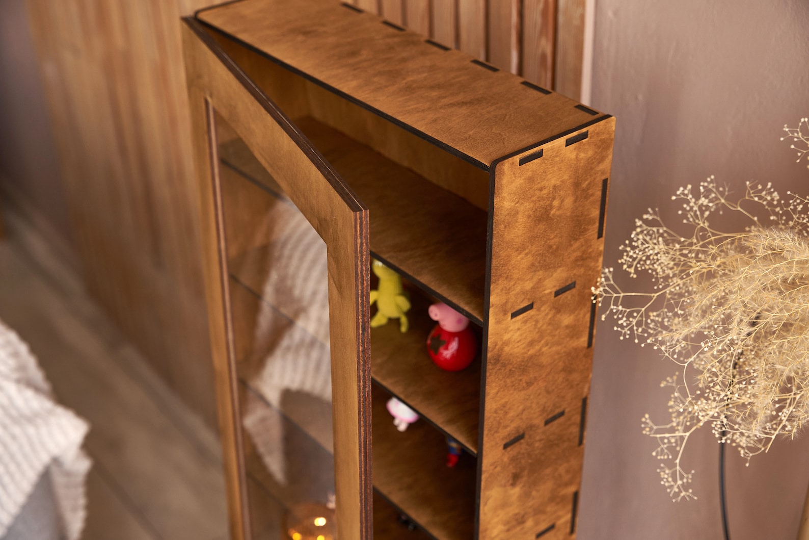 Display Shelf Case Wood Display for Collectibles Display Etsy