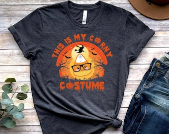Funny Halloween Costume Shirt: Candy Corn Tee