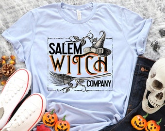 Salem Witch Company Halloween Shirt: Funny Fall Tee