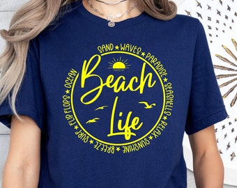 Beach Life T-Shirt: Summer Vacation Graphic Tee