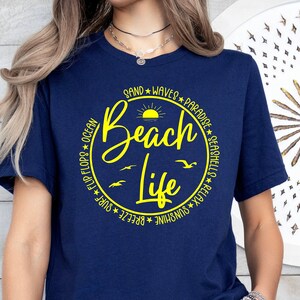 Beach Life T-Shirt: Summer Vacation Graphic Tee