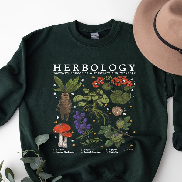 Benutzerdefinierte Kräuterkunde Shirt, Kräuterkunde Shirt, Geschenk für Pflanzenliebhaber, Botanisches Shirt, Pflanzen Liebhaber Shirt,Pflanzen SweatShirt,Gartenarbeit Shirt,