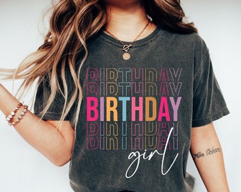 The Birthday Girl Shirt, Birthday Party Girl Shirt, Birthday Squad Shirt, Youth Birthday Girl Shirt, Birthday Shirt, Birthday Girl Shirts