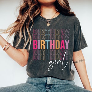 The Birthday Girl Shirt, Birthday Party Girl Shirt, Birthday Squad Shirt, Youth Birthday Girl Shirt, Birthday Shirt, Birthday Girl Shirts