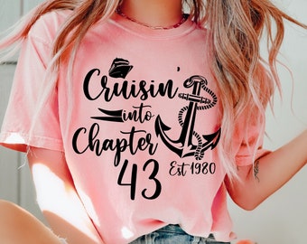 Birthday Cruisin' Crew Shirt: Matching Family Cruise Tee